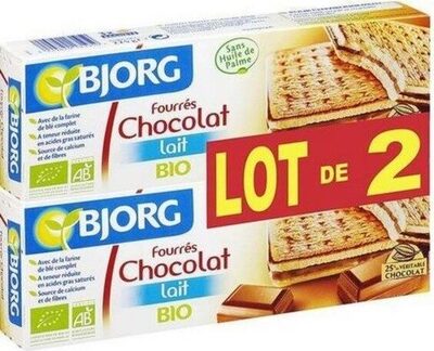 Biscuit Bio Bjorg Fourre Choco x2 - نتاج - fr