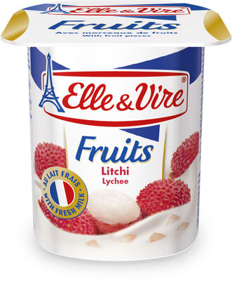 Dessert lacté aux fruits stérilisé UHT - Litchi - نتاج - fr