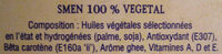 Medina 100% végétal - المكونات - fr