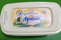 cevital beurre matina - حقائق غذائية - fr