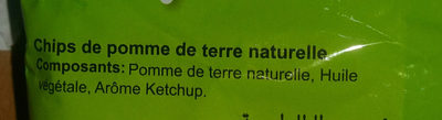 chips mahboul naturelle - المكونات - fr
