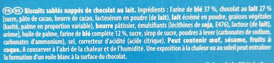 Granola - L'original - chocolat au lait - المكونات - fr
